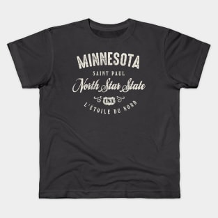 Minnesota North Star State Kids T-Shirt